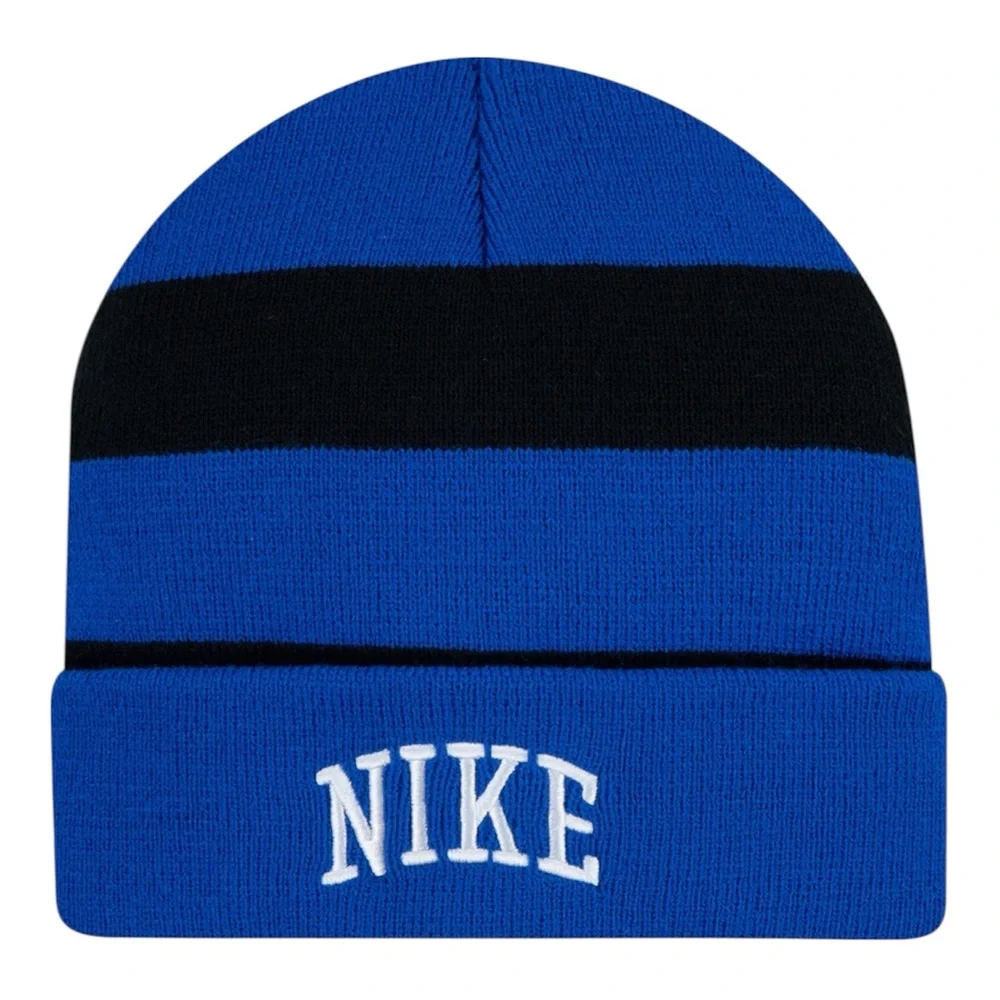 NIKE Kids Hat & Gloves Set Game Royal Blue Black NWT